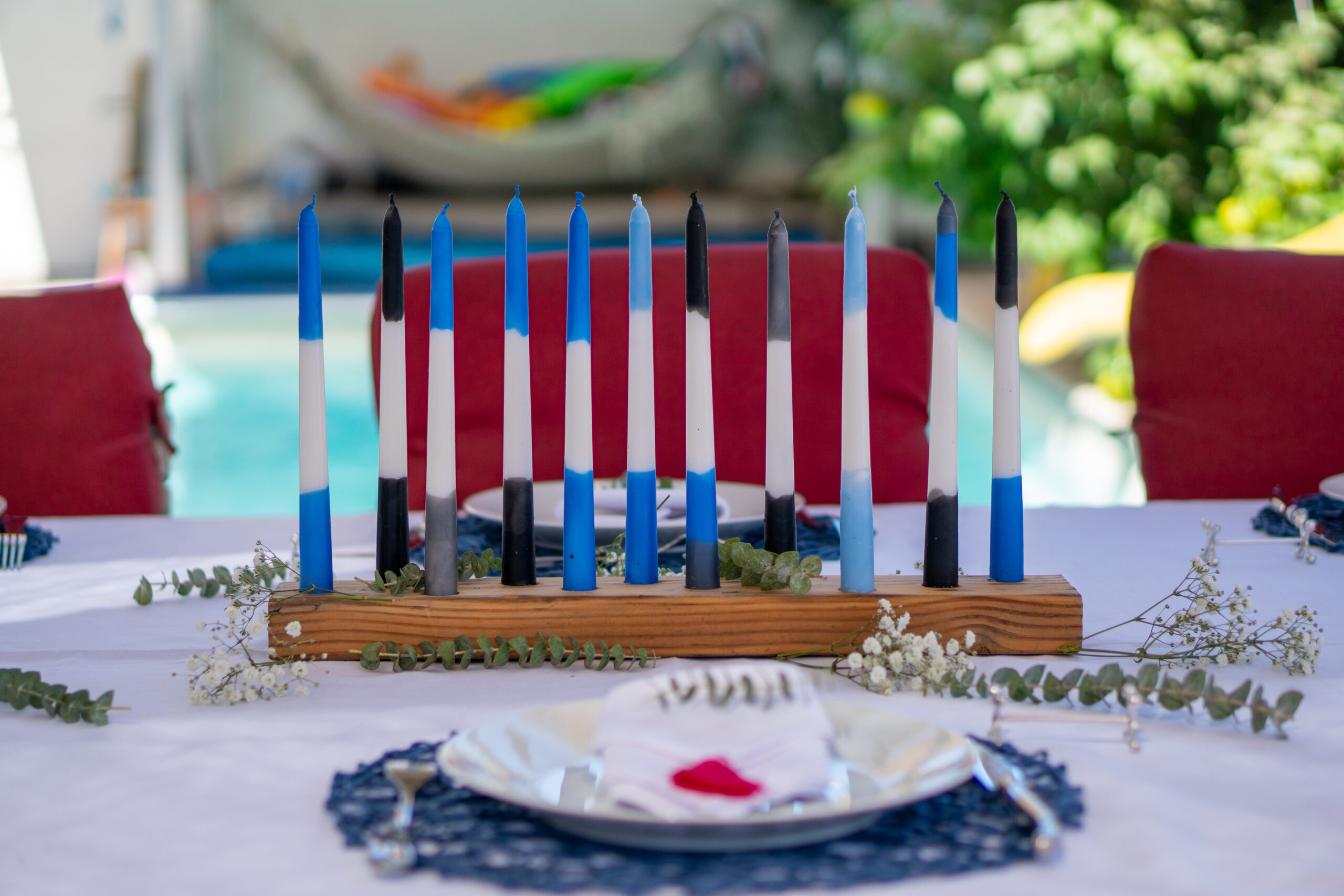 Dip dye candles, stick candles, taper candles - Image 6