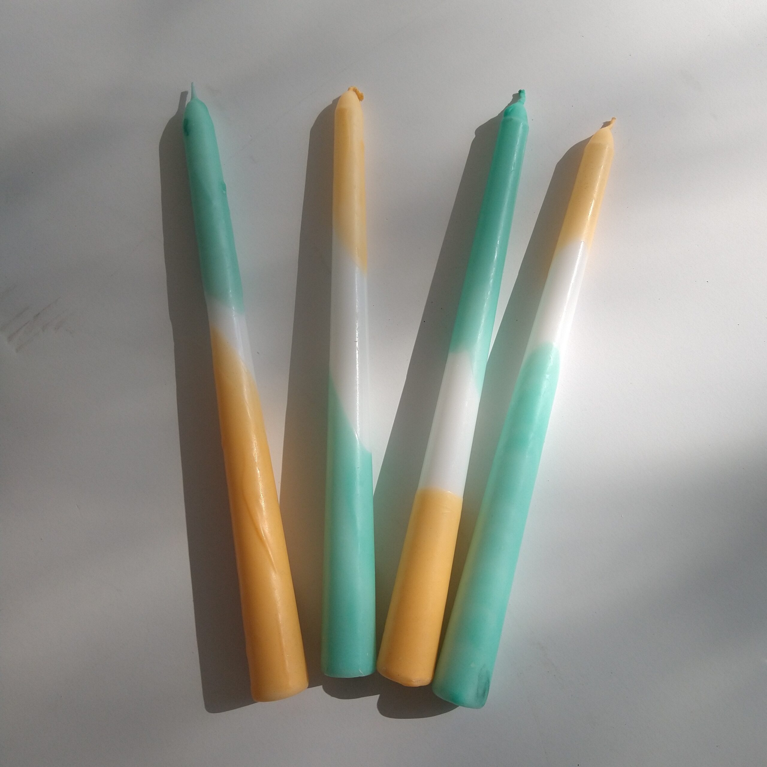 Dip dye candles, stick candles, taper candles - Image 7