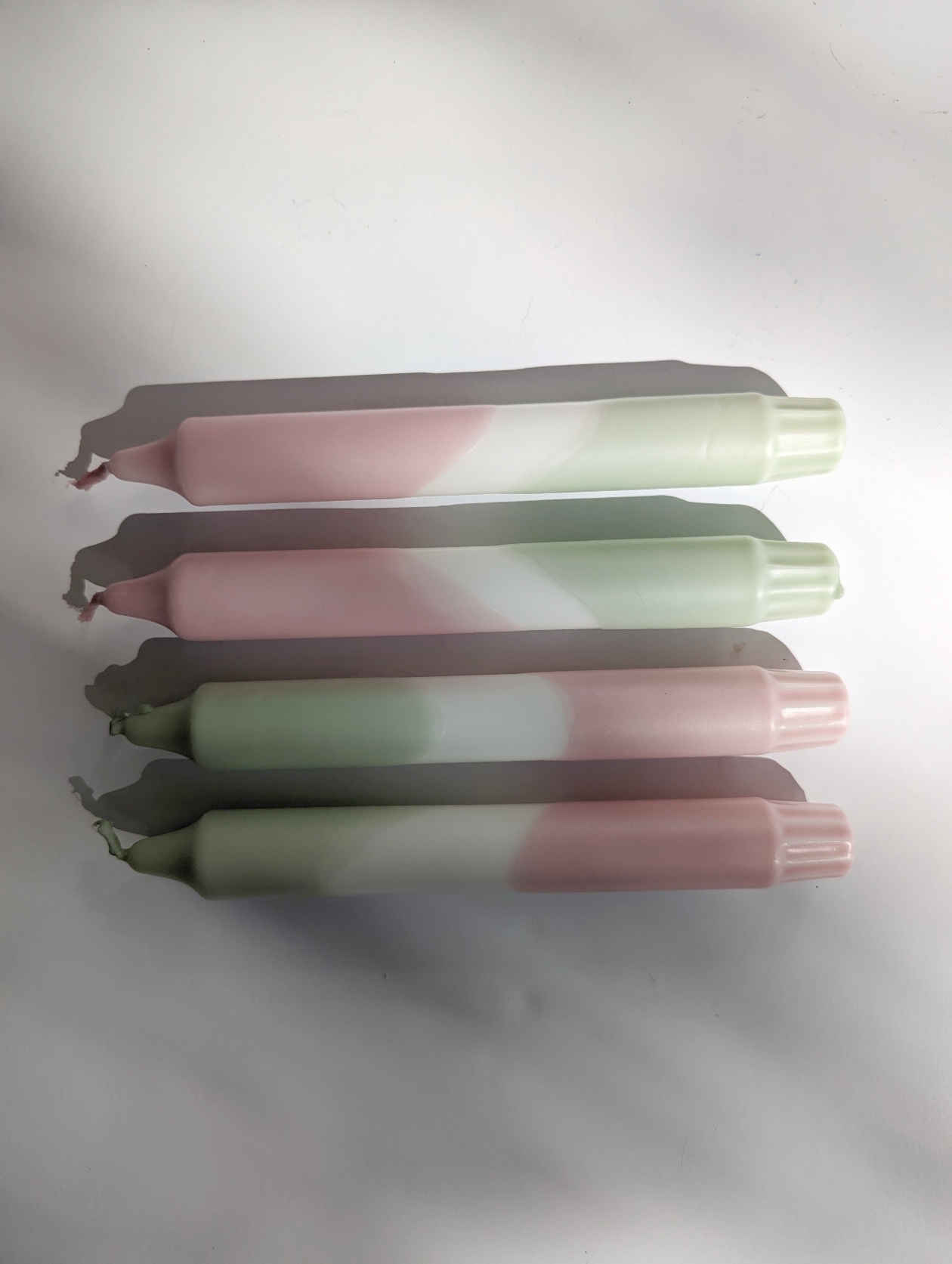 Dip dye candles, stick candles, taper candles - Image 4