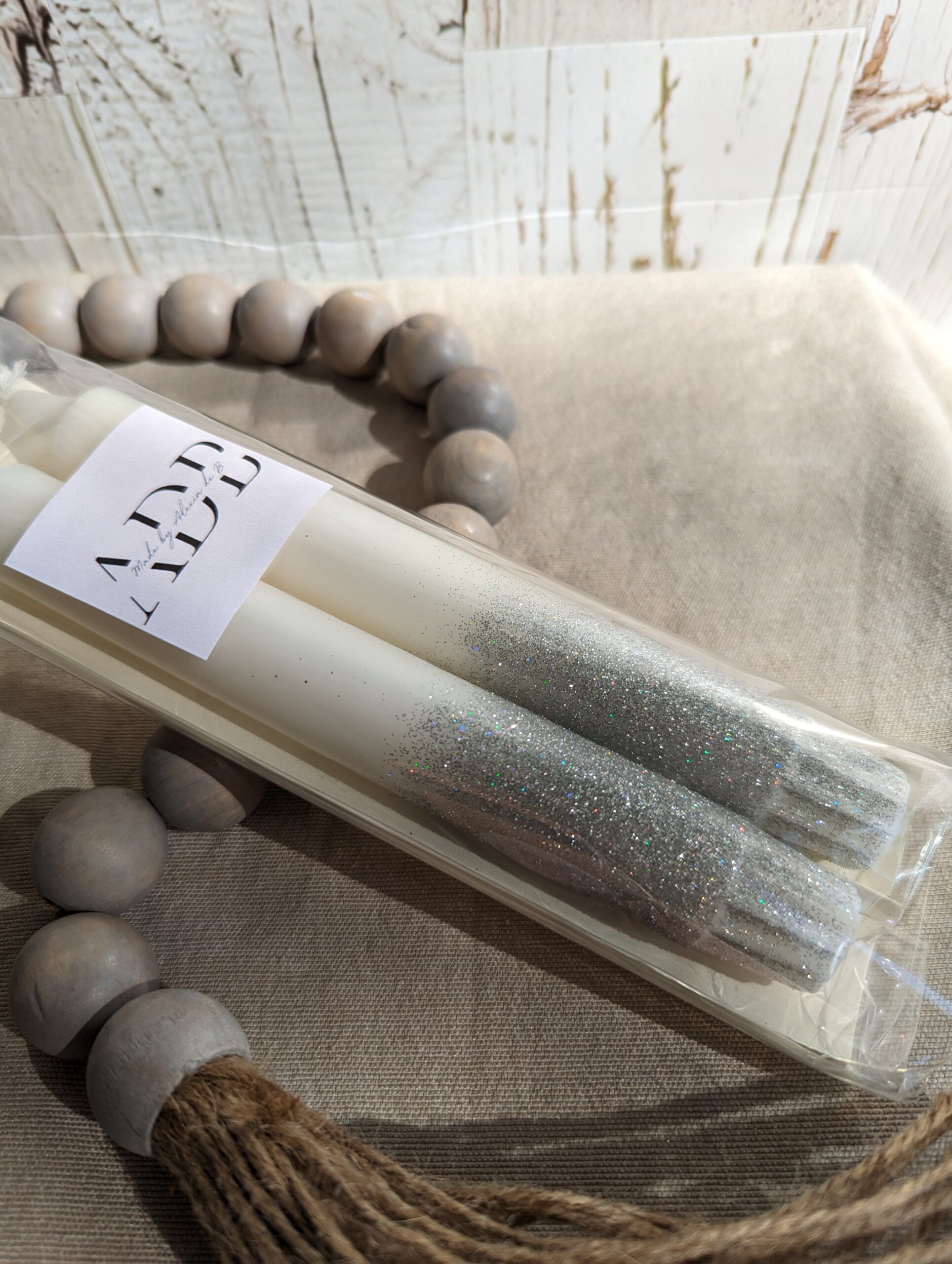 Glitter Dip Dye Candles - Image 7