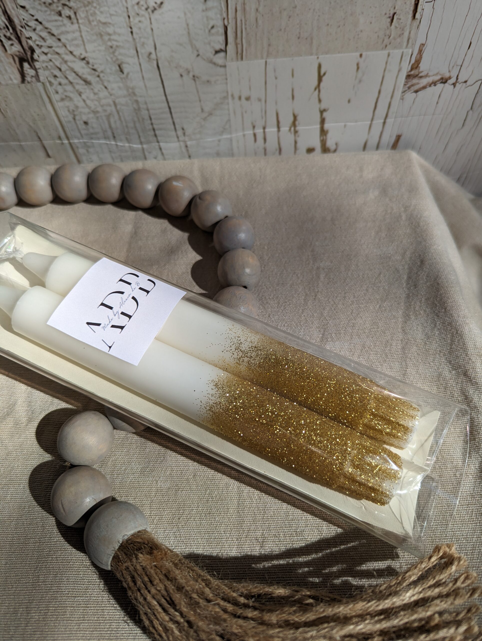 Glitter Dip Dye Candles - Image 6