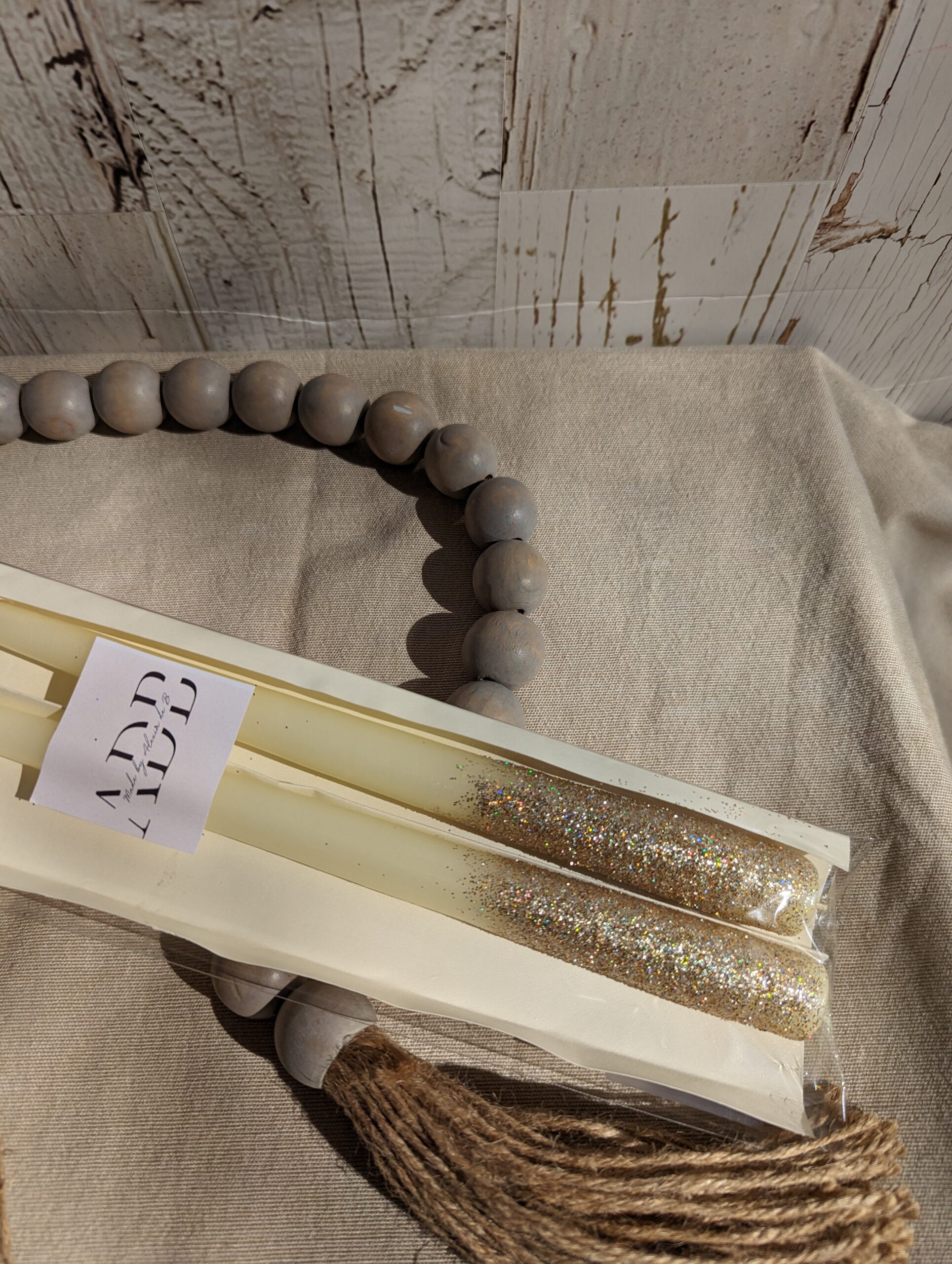 Glitter Dip Dye Candles - Image 5