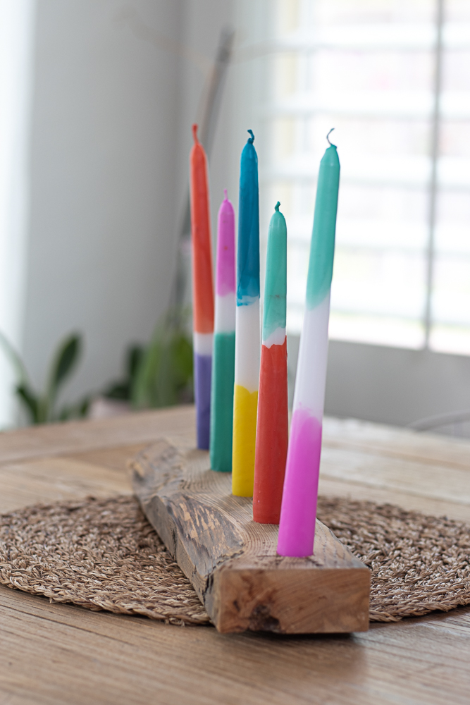 Dip dye candles, stick candles, taper candles - Image 5