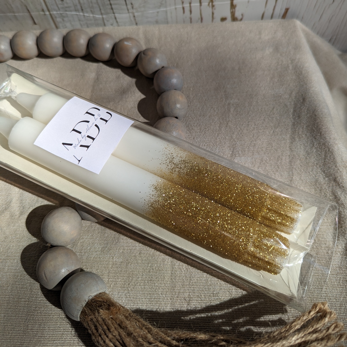 Glitter Dip Dye Candles - Image 3