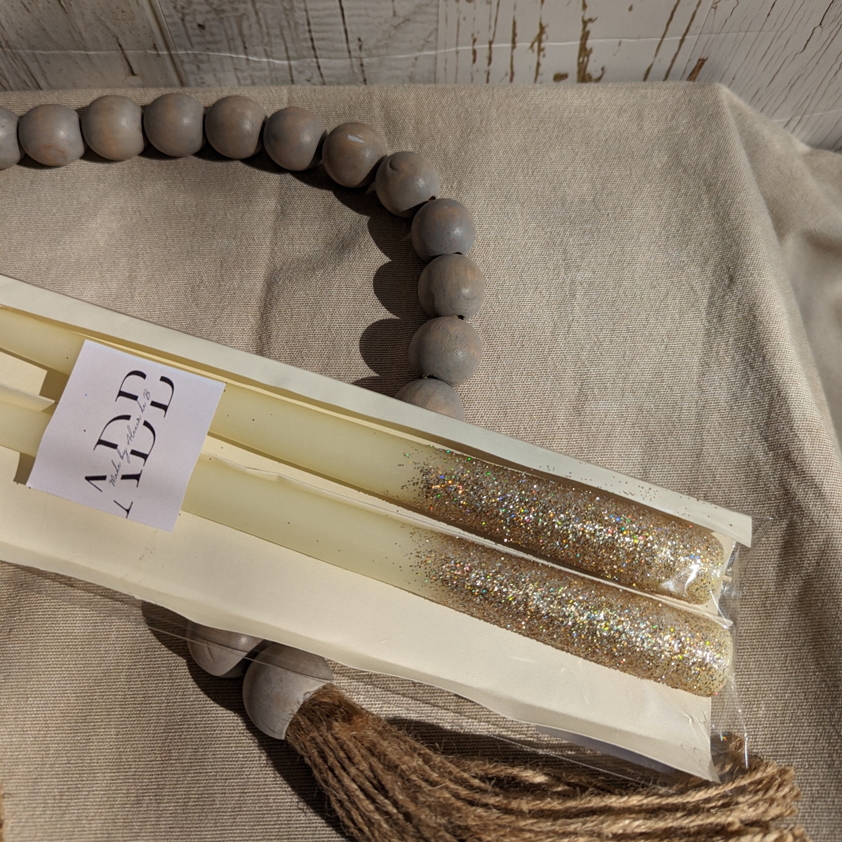 Glitter Dip Dye Candles - Image 2