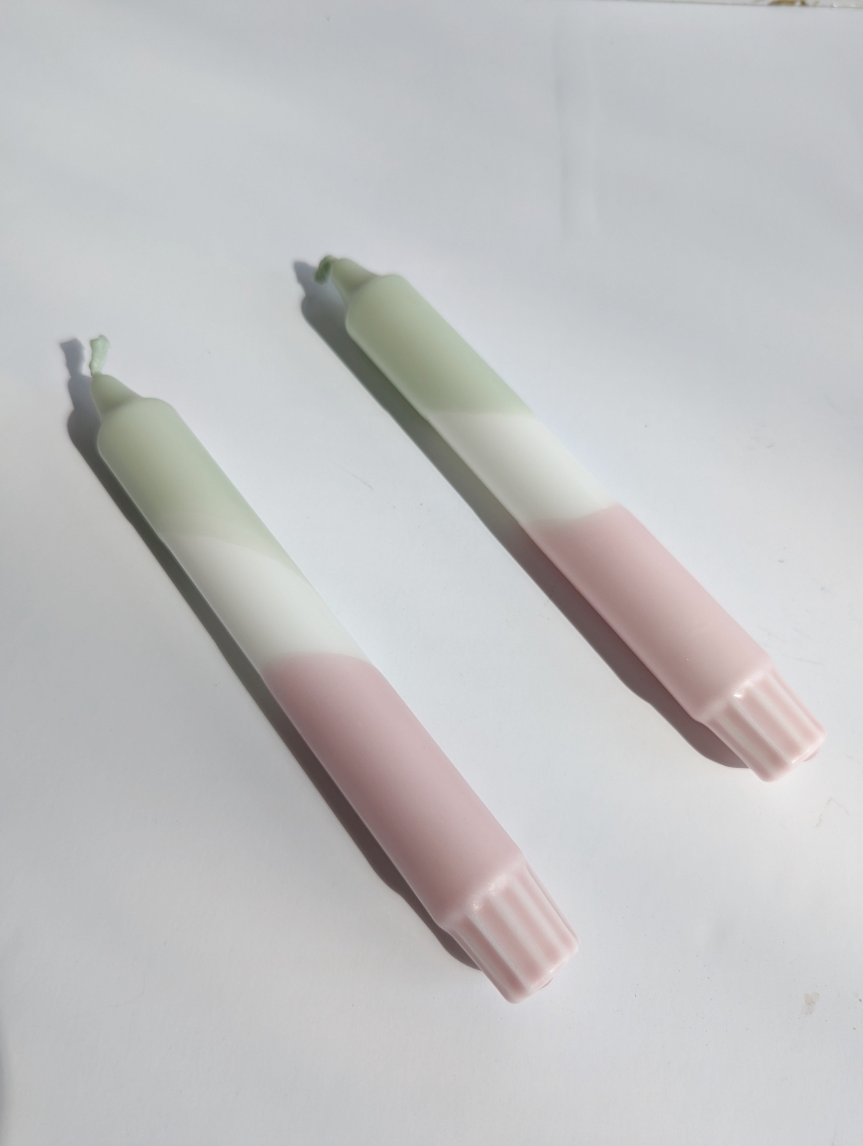Dip dye candles, stick candles, taper candles - Image 2